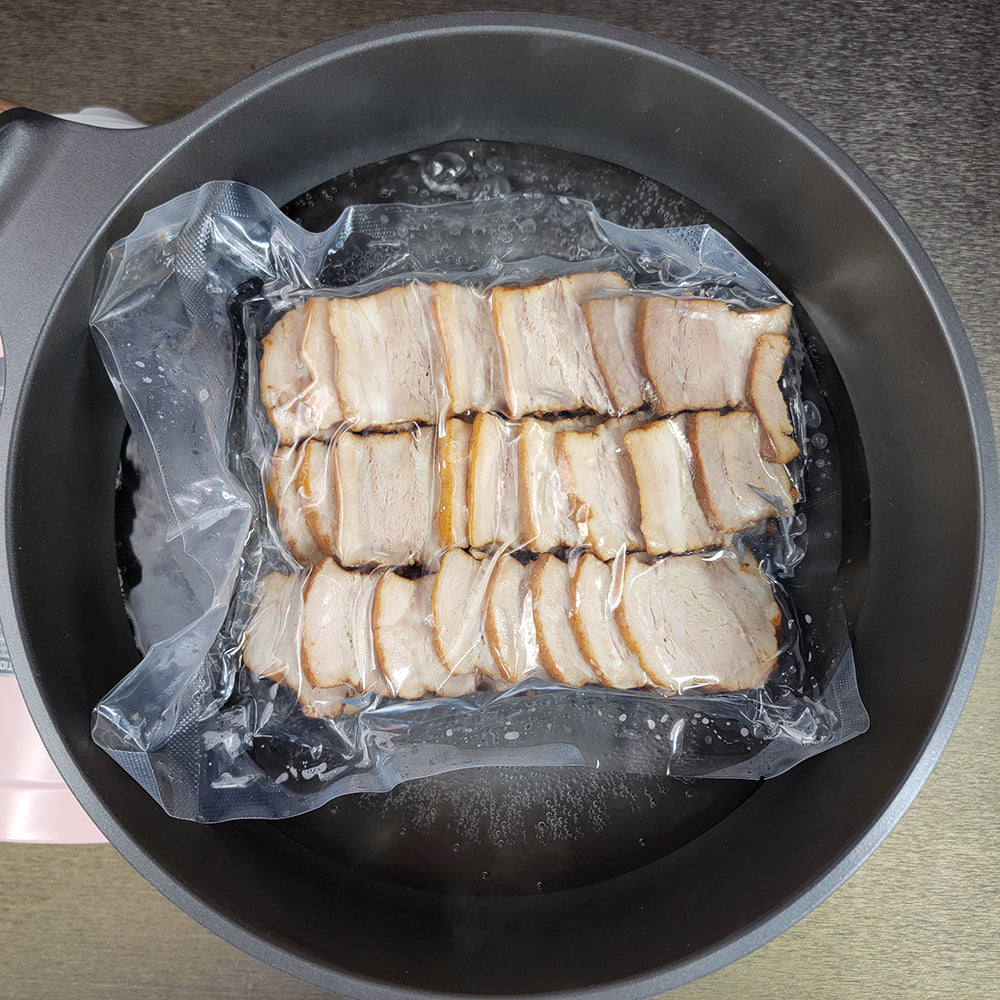 Pork Bossam with Fresh Kimchi